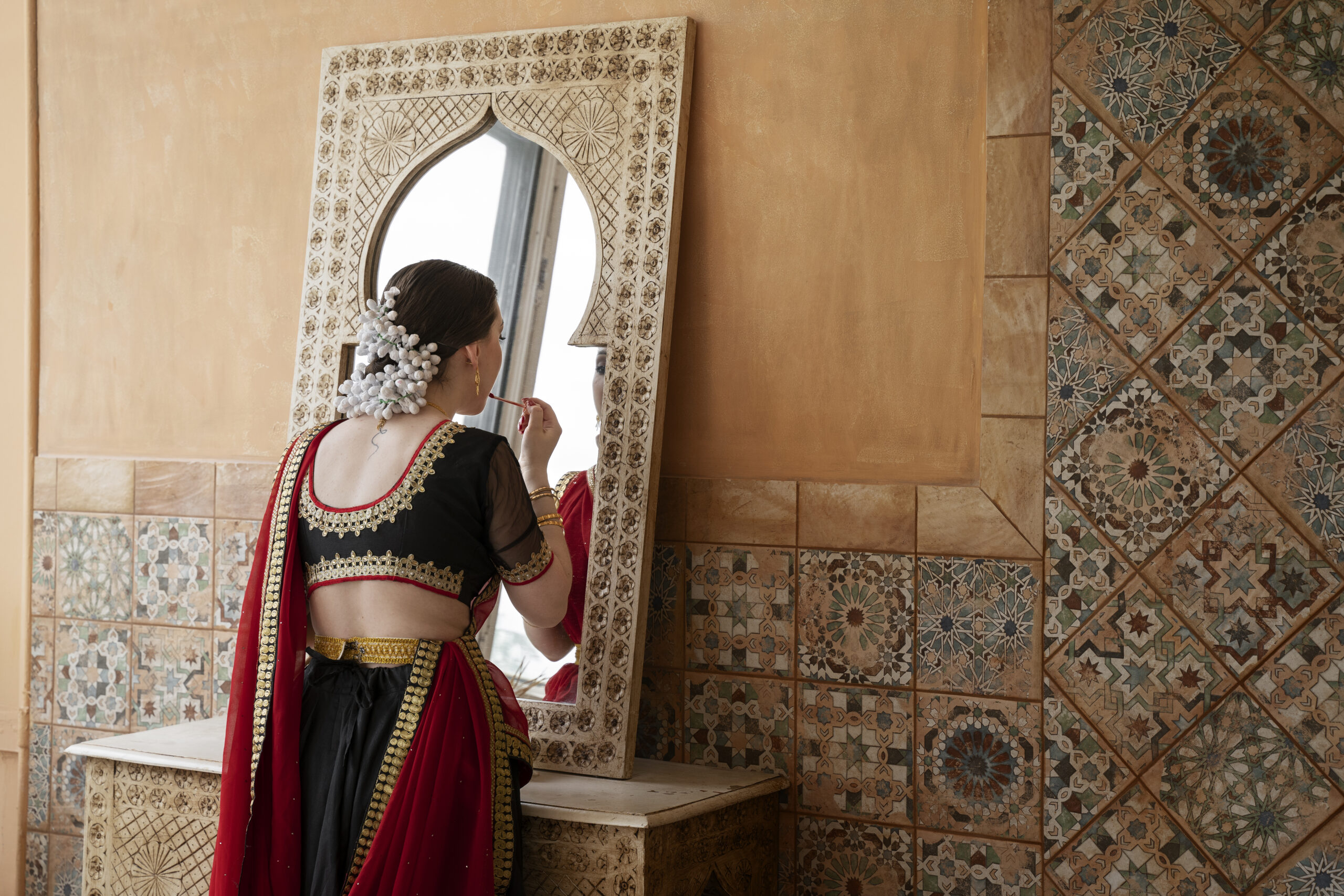 beautiful-young-woman-wearing-sari