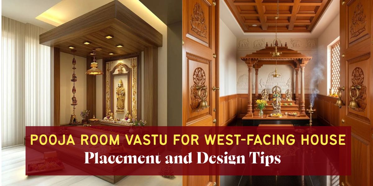Pooja Room Vastu for West Facing House