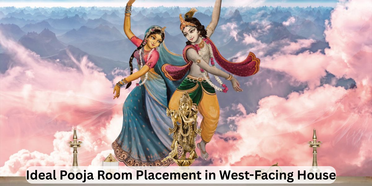 Ideal Pooja Room Placement in West-Facing House