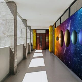 Helio, Solar System for Science and Education Wallpaper Mural