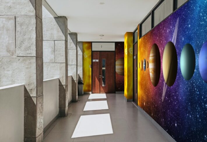 Helio, Solar System for Science and Education Wallpaper Mural
