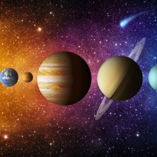 Helio, Solar System for Science and Education Wallpaper Mural