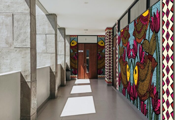 Matsyangi, Traditional Madhubani Fish and Lotus Art Wallpaper