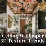 Best Ceiling Wallpaper and 3D Texture Trends