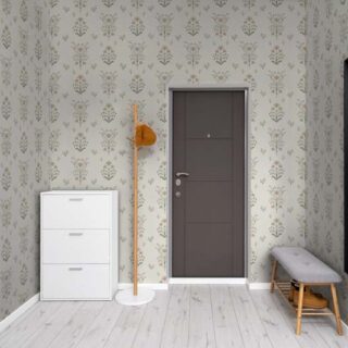 Blythe, Serene Petite Floral Pattern Wallpaper