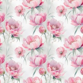 Peonia, Dreamy Soft Pink Peonies Wallpaper