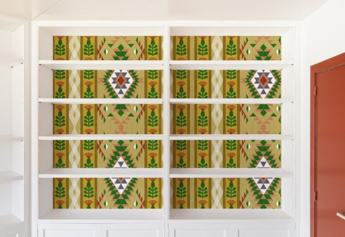 Adiva, Ethnic Geometric Essence Wallpaper