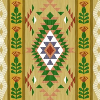 Adiva, Ethnic Geometric Essence Wallpaper