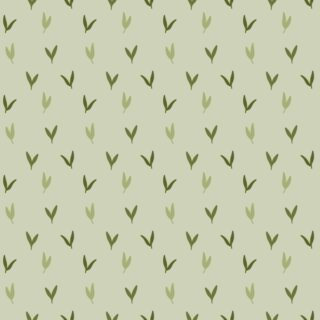 Sprigora, Minimal Leaf Paradise Wallpaper