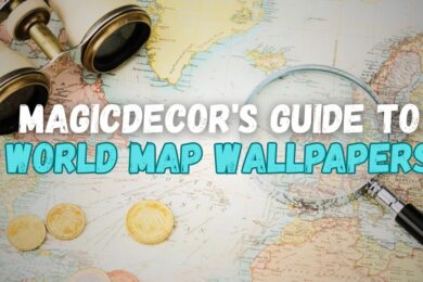 Magicdecor's Guide To World Map Wallpapers