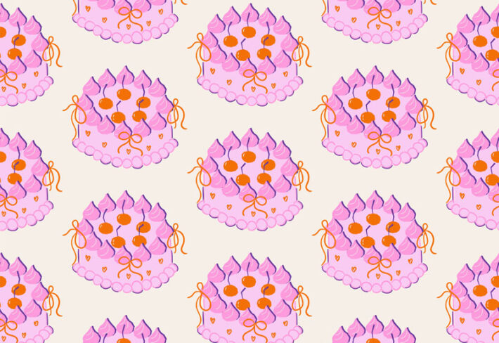 Caketon, Whimsical Dessert Delight Wallpaper