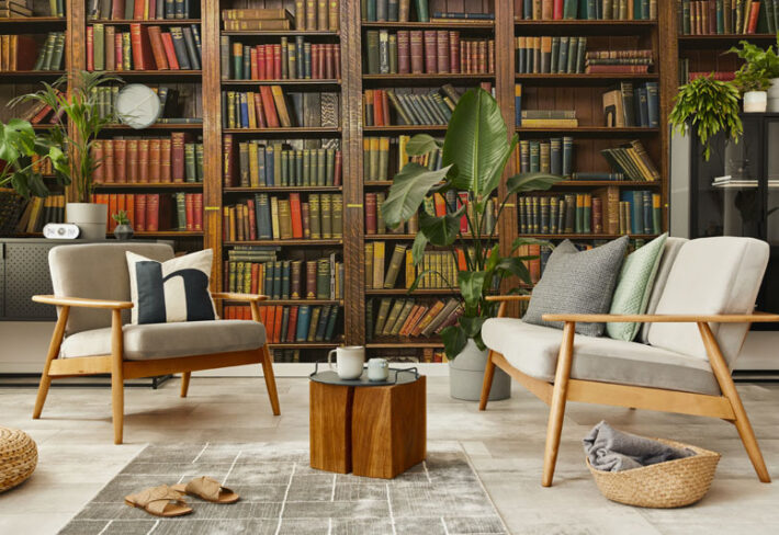 Pushtkalay, Vintage Study Mural