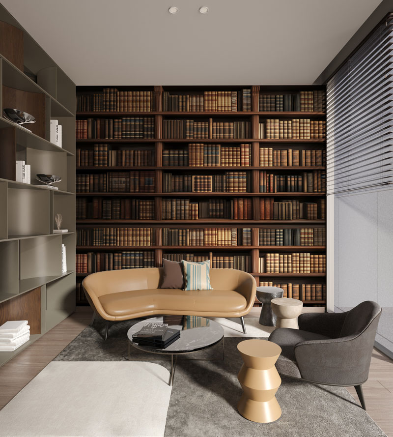 Pustakvatika, Heritage Books Mural