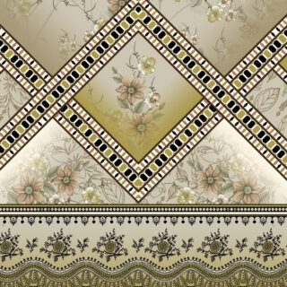 Trellis Bloom, Ethnic Decorative Wallpaper