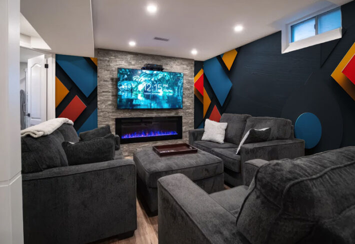 Geomersa, Modern Geometric Fusion Wallpaper