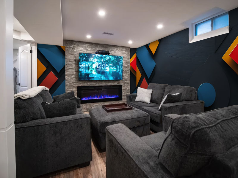 Geomersa, Modern Geometric Fusion Wallpaper