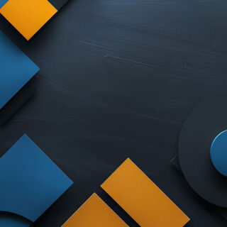 Geomersa, Modern Geometric Fusion Wallpaper