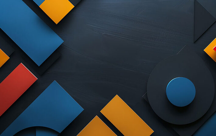 Geomersa, Modern Geometric Fusion Wallpaper