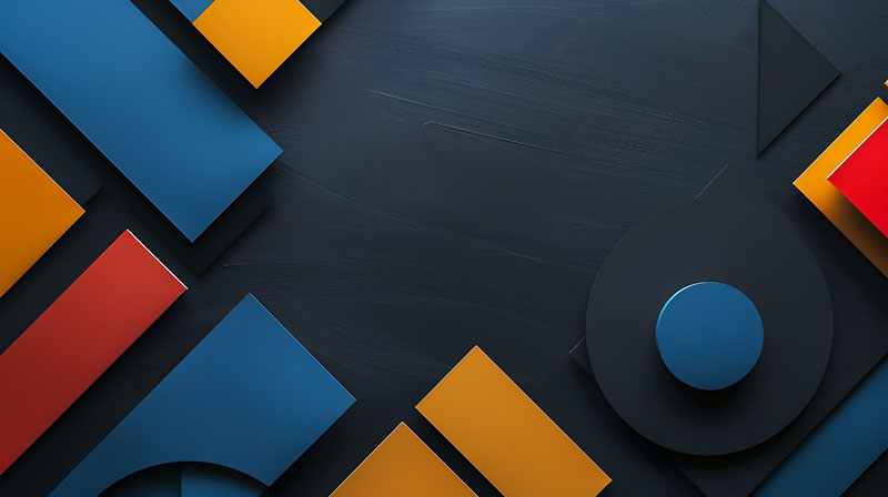 Geomersa, Modern Geometric Fusion Wallpaper