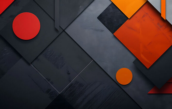 Rendrix, Abstract Industrial Geometry Wallpaper
