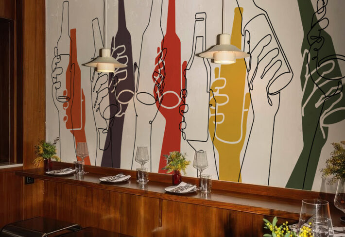 Uplift, Hands Held in Celebration Wallpaper Mural