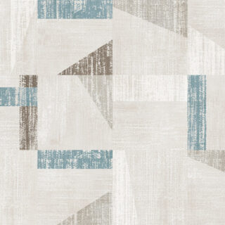 Lineworks, Distressed Geometric Accent Wallpaper