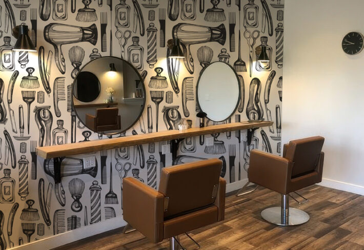 Bexley, Vintage Groomer’s Collection Mural