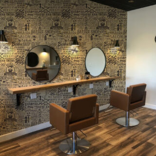 Montford, Gentleman’s Grooming Mural