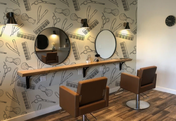 Remington, Grooming Essentials Pattern Wallpaper