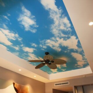 Aetheria, Vibrant Sky Mural Wallpaper