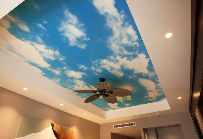 Aetheria, Vibrant Sky Mural Wallpaper