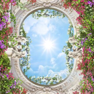 Mayfair, Sun-Kissed Archway Wallpaper Mural