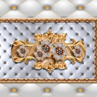 Velvetia, Luxurious Jewel Accent Wallpaper Mural