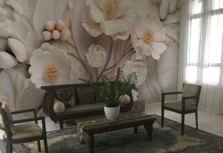Eclasia, Pure Tranquil Blossom Wallpaper Mural