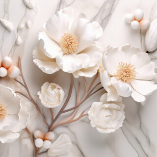 Eclasia, Pure Tranquil Blossom Wallpaper Mural