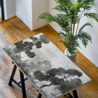 Mistgrove, Ethereal Forest Canopy Wallpaper Mural