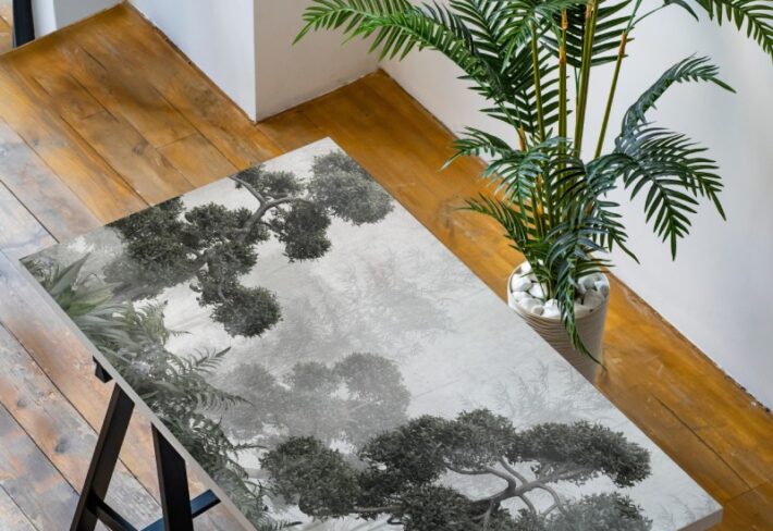 Mistgrove, Ethereal Forest Canopy Wallpaper Mural