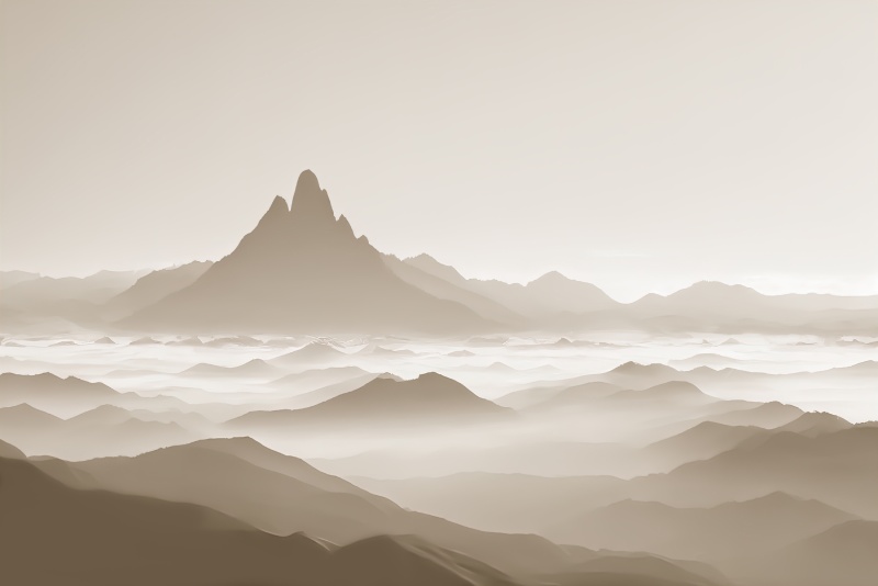 Alderon, Misty Horizons and Soft Calming Neutral Wallpaper Murals