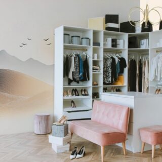 Shailika, Gentle Sunrise Mountainscape Wallpaper Mural