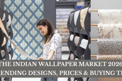 The Indian Wallpaper Market 2026 Trending Designs, Prices & Buying Tips