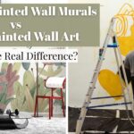 Digitally Printed Wall Murals vs Hand-Painted Wall Art