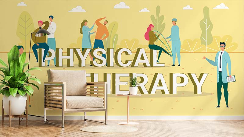 Physical Therapy Wallpaper Mural