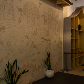 Gajotsav, Traditional Indian Elephant Art Wallpaper Mural, Customized