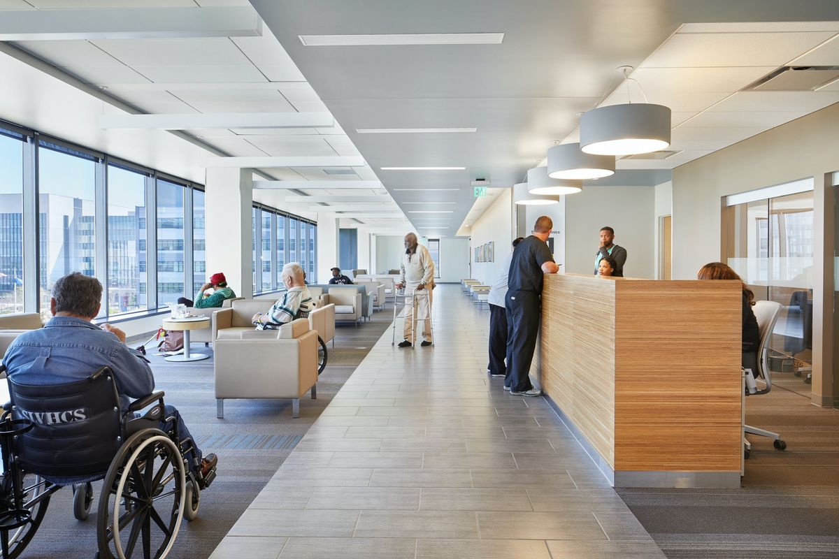 Geriatric hospital design