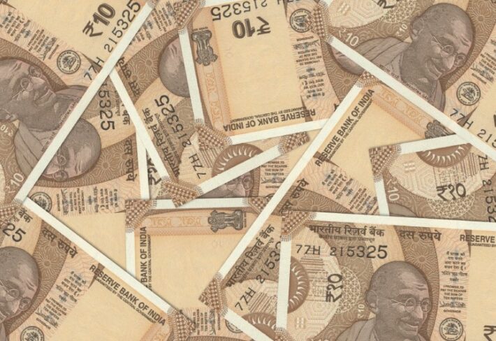 10 Numbri, Ten Rupees Indian Currency Wallpaper Mural