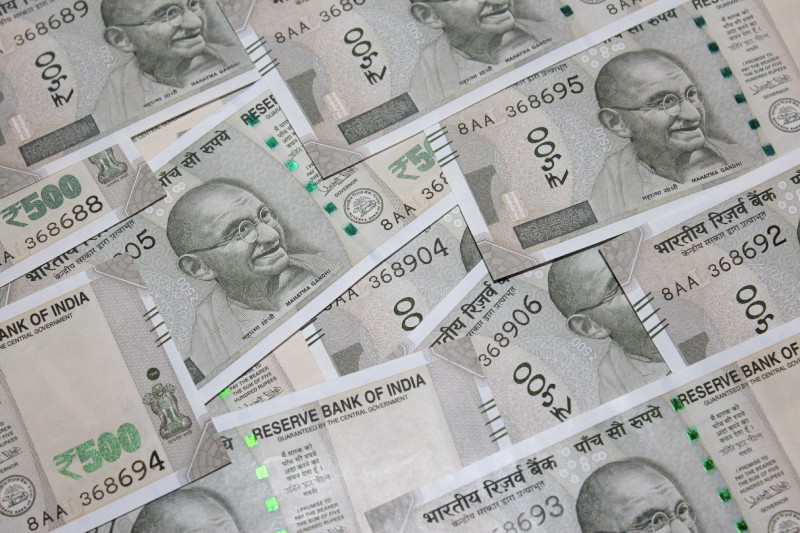 Artha, Contemporary Indian Currency Wallpaper Mural