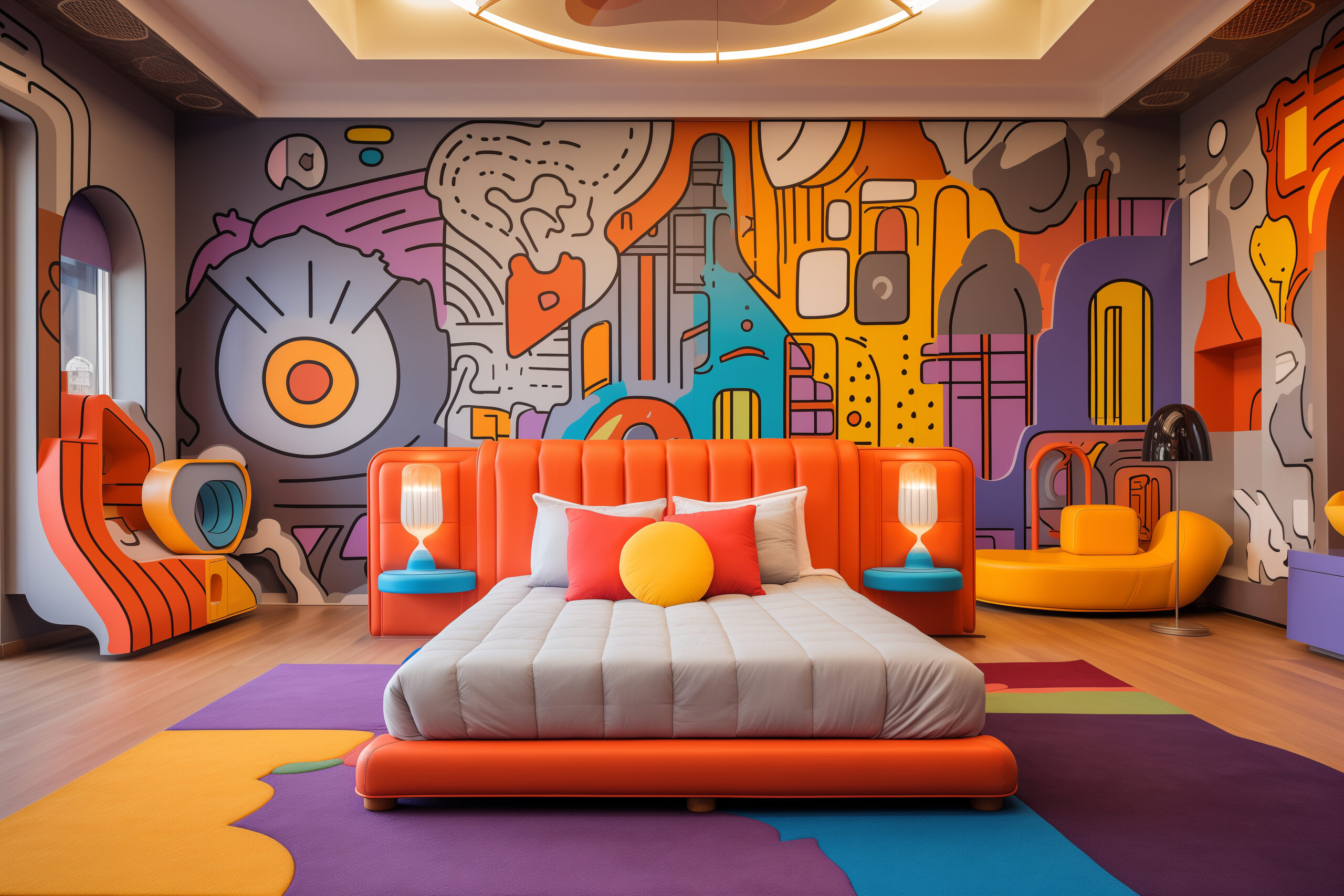 view-bedroom-with-futuristic-decor-style