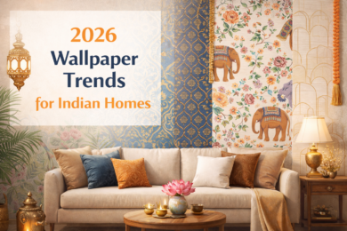 2026 wallpaper trends for Indian homes