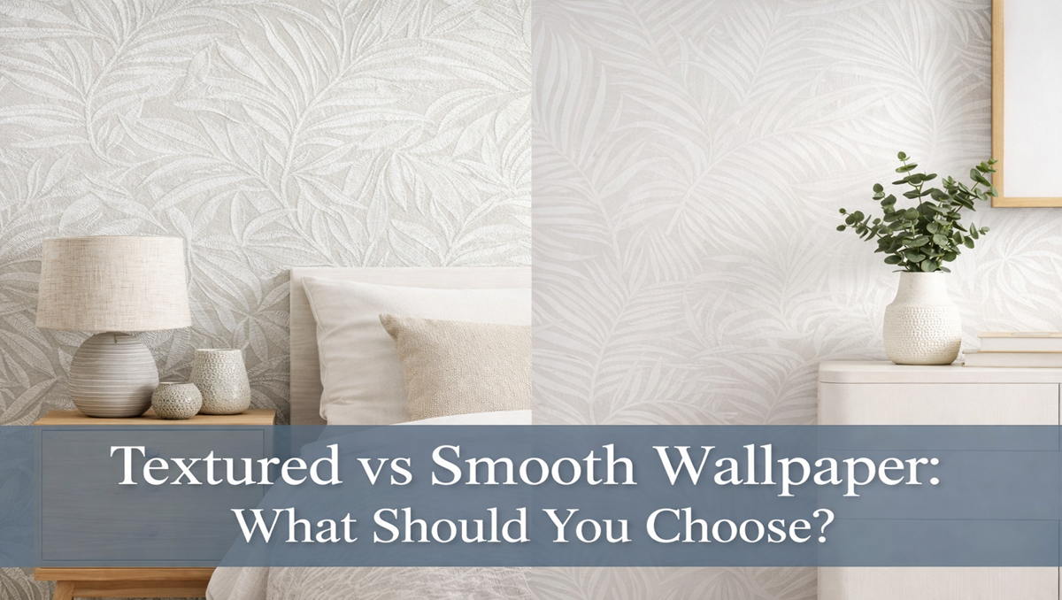 Textured vs Smooth Wallpaper