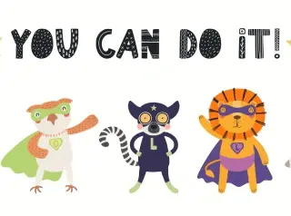 Toonara, Cute Superhero Inspiring Wallpaper Mural